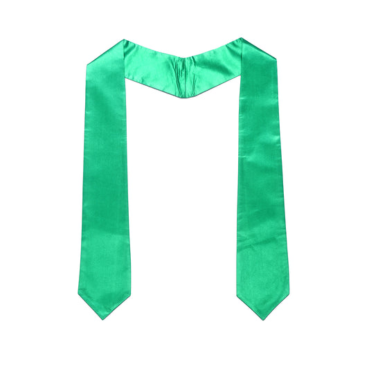 Kelly Green Graduation stoles -  Kelly Green college & High School Stoles