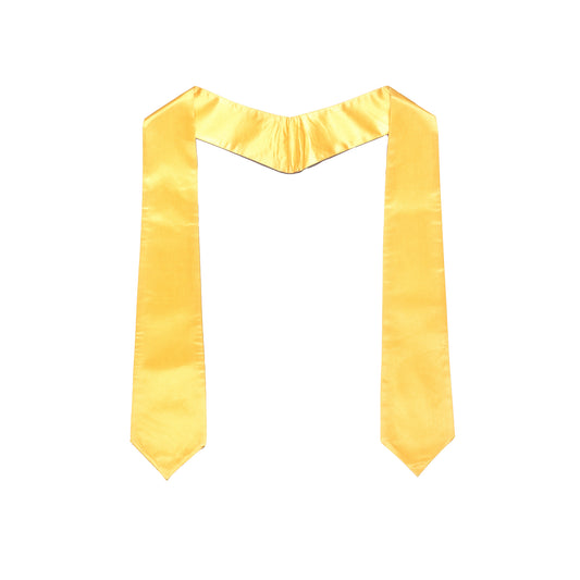 Yellow Gold Graduation stoles -  Yellow Gold college & High School Stoles